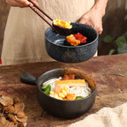 BOWL004 - Ceramic Handle Bowl | Multifunctional Tableware image 2