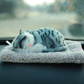 TYP-161 - Adorable Plush Sleeping Cat Car Decor image 0