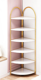 BS011 Craftsman Corner Cabinet Triangle Shelf Bedroom Storage Wall Side Stand image 1