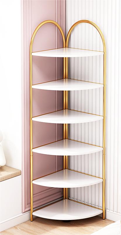 BS011 Craftsman Corner Cabinet Triangle Shelf Bedroom Storage Wall Side Stand image 1