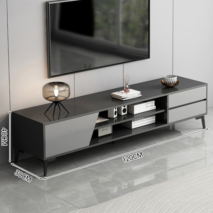 TV006 - Dark Simple Modern Living Room TV Cabinet image 3