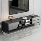 TV006 - Dark Simple Modern Living Room TV Cabinet image 3