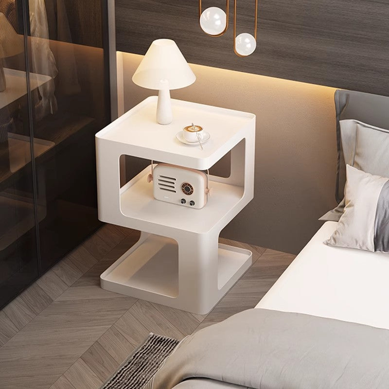 CBD016 - Zhtao Bedside Table Bedroom Iron Storage rack image 1