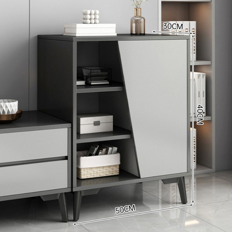 TV006 - Dark Simple Modern Living Room TV Cabinet image 2