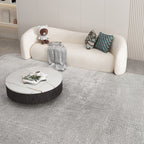 SOB031 - Cloud-Inspired Cream Style Bouclé Living Room Sofa image 1