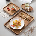 TRAY002 - Wooden Serving Tray | Snack & Tea Plate image 0