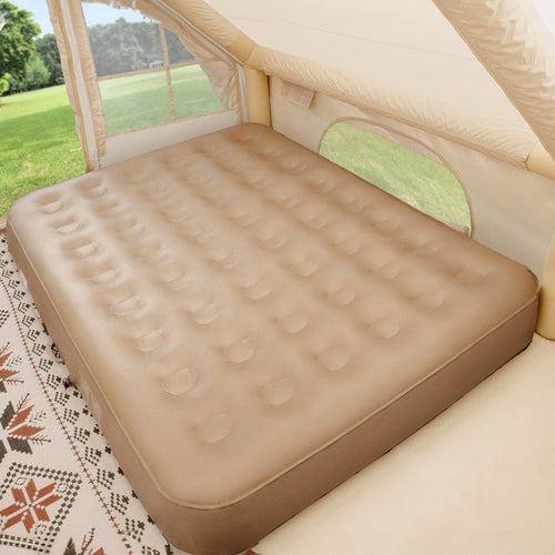 ARM001 - Camping Power Cable-Free Build-in Pump Air Mattress - Short Version image 0