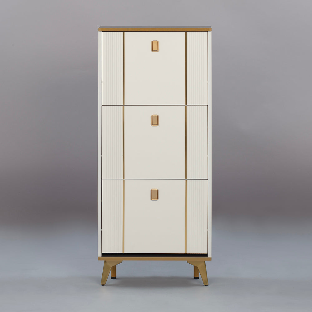 SOCE042 - Modern Minimalist Slim Shoe Cabinet image 1