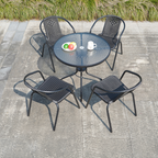 ODS001 - Outdoor Waterproof Rattan Chair Table and Chairs Patio Set image 3