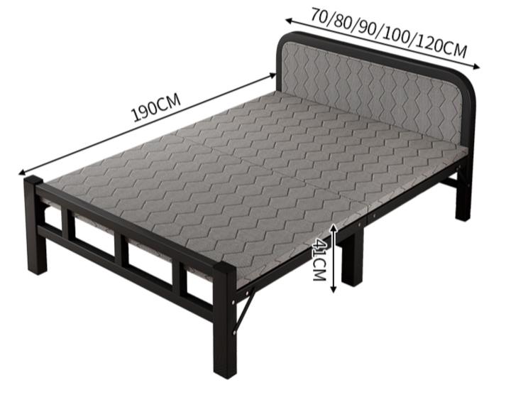 BD010 - Resting Steel Folding Bed image 6