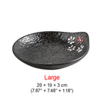 DISH010 - Japanese Style Ceramic Salad Plate Dessert Plate image 7