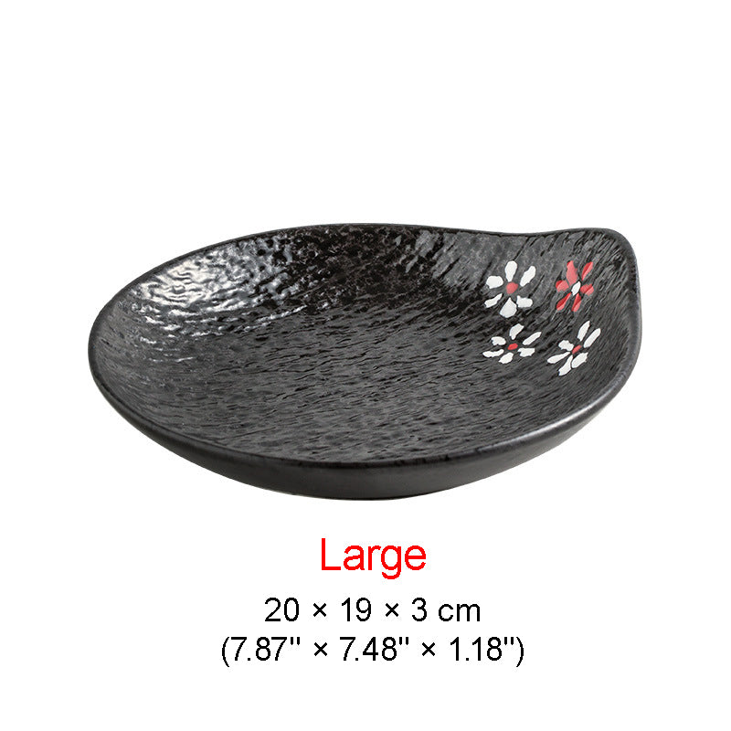 DISH010 - Japanese Style Ceramic Salad Plate Dessert Plate image 7