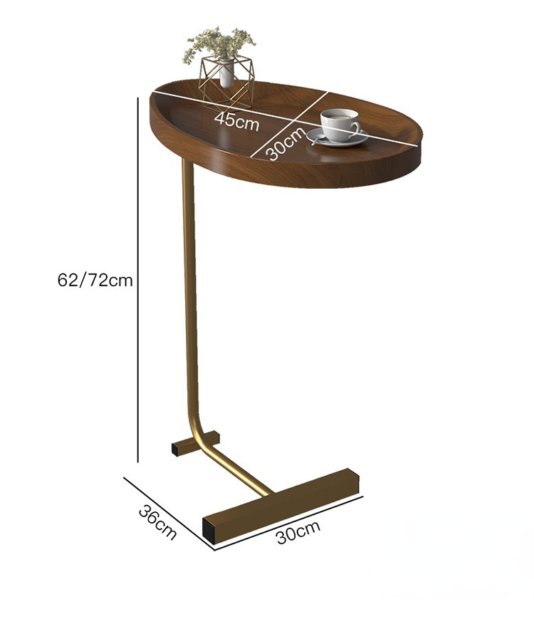 ST007 - Mini Sofa Side Table Light Luxury Corner Table Bedside Table image 5