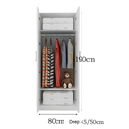 CC025 - Modern Simple Wooden Wardrobe image 9