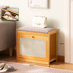 SOCE068 - Bamboo Shoe Bench – Multi-Functional Seat image 1