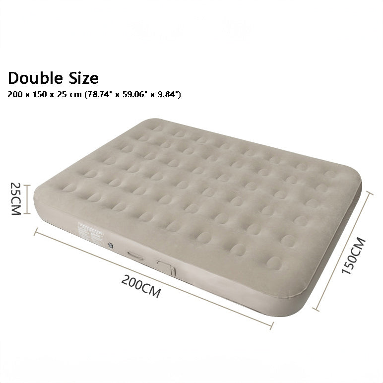ARM001 - Camping Power Cable-Free Build-in Pump Air Mattress - Short Version image 2