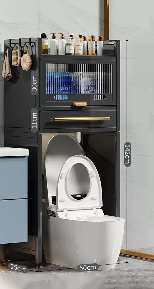 TS002 - Bathroom Toilet Balcony Storage Rack image 6