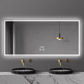 LM001 - LED Bathroom Mirror-Rectangle image 0