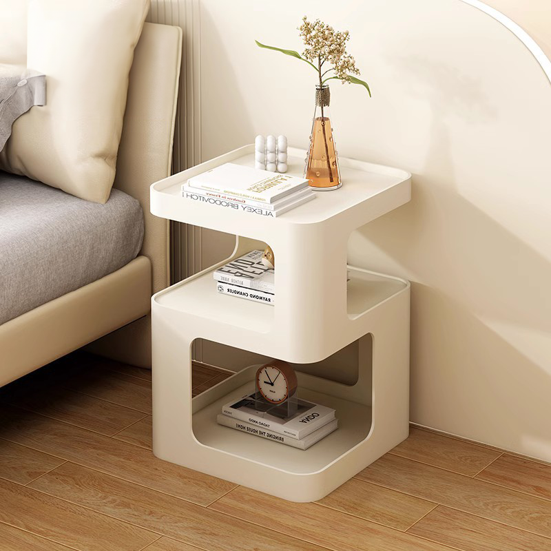 CBD016 - Zhtao Bedside Table Bedroom Iron Storage rack image 8