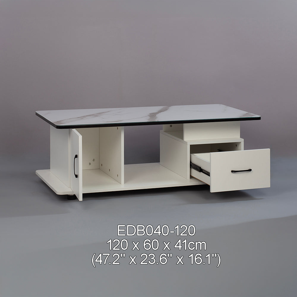 EDB040 Craftsman Exquisite Marble Texture Coffee Table image 4