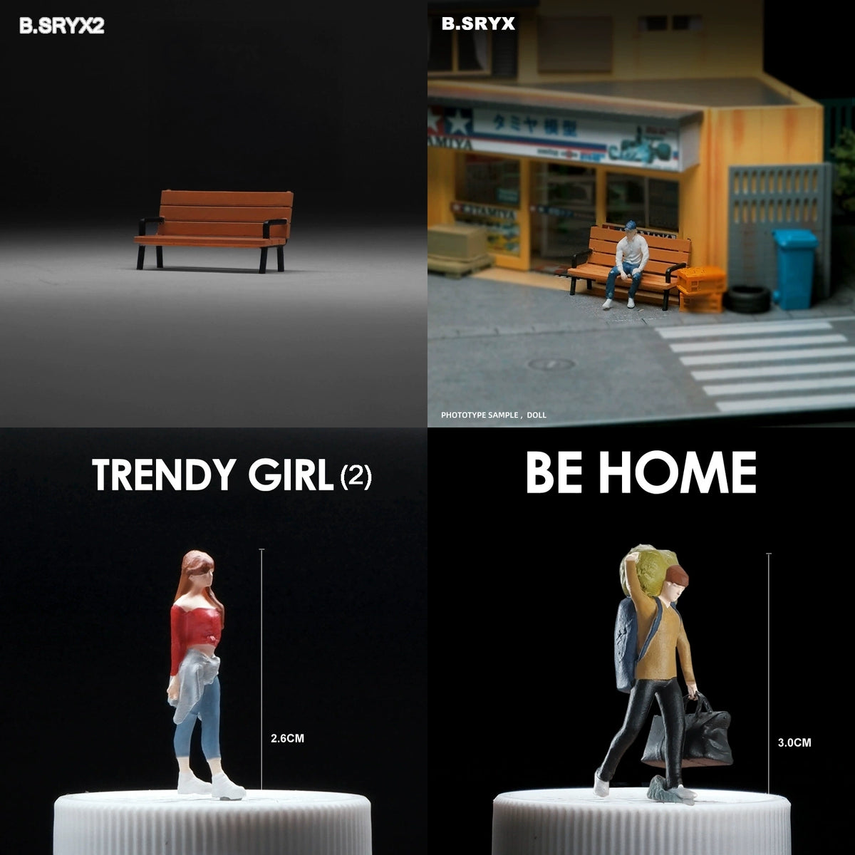 TOY002 - Realistic 3D Miniature Figurine Props for Mini Scene Building image 1