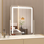 VAN001 - LED Desktop Makeup Mirror with 360° Swivel image 0