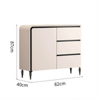 WCK018 - Modern Light-Luxury Lacquered Sideboard Cabinet with Drawers image 7