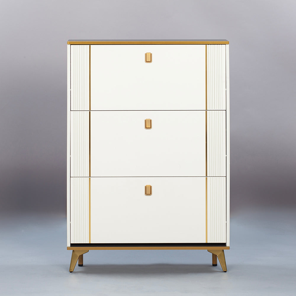 SOCE042 - Modern Minimalist Slim Shoe Cabinet image 2
