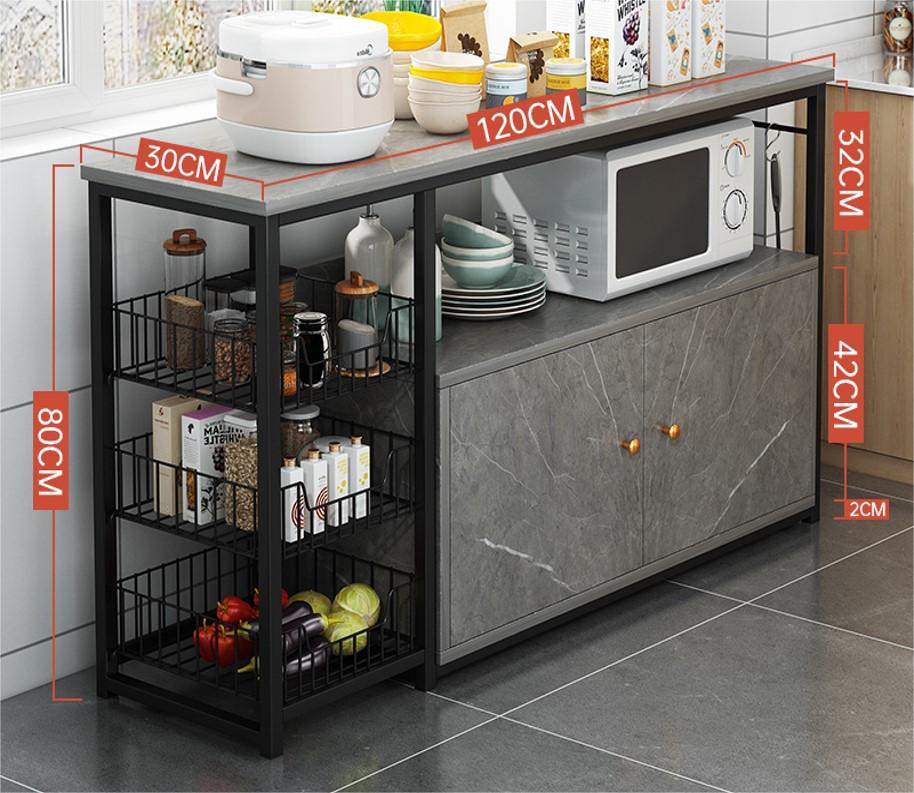 WCK006 Craftsman Kitchen Storage Cabinet Rack Lockers image 6