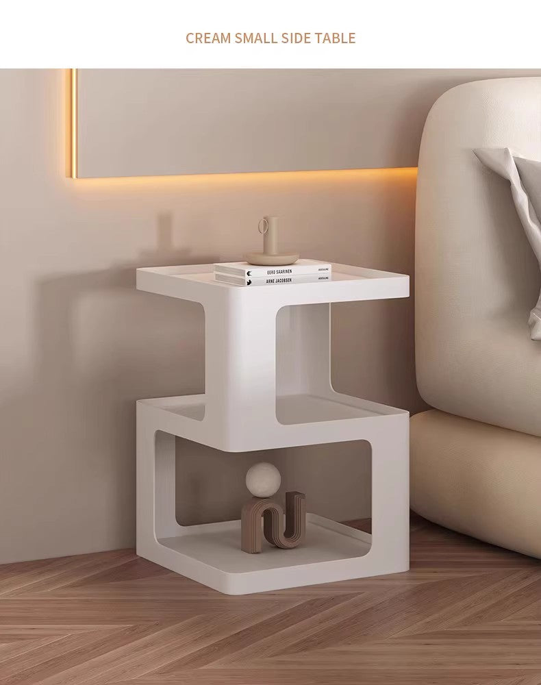 CBD016 - Zhtao Bedside Table Bedroom Iron Storage rack image 4