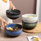 BOWL003 - Ceramic Big Dining Bowl - Noodle & Soup Bowl image 0