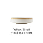 DISH002 - Creative Frosted Ceramic Bowl & Deep Plate image 4