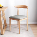 CHZ041 - Modern Dining Chair – Minimalist Cowhorn-inspired Chair for Dining Room image 0