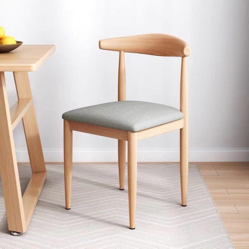 CHZ041 - Modern Dining Chair – Minimalist Cowhorn-inspired Chair for Dining Room image 0