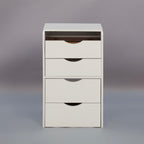DR011 - Flip-Top Dresser Multi-Function Cabinet Small Storage image 3