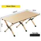 ODS004 - Carbon Steel Folding Camping Table – Roll-Up Outdoor Picnic Table image 6